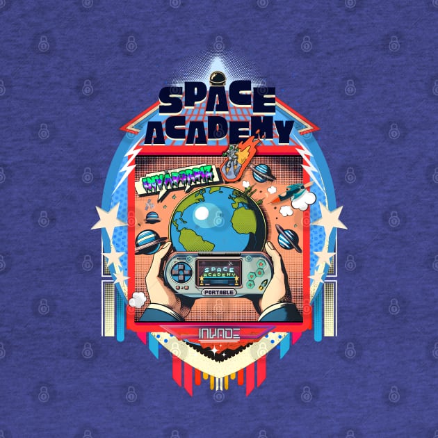 Space Academy - Invade badge by Invad3rDiz